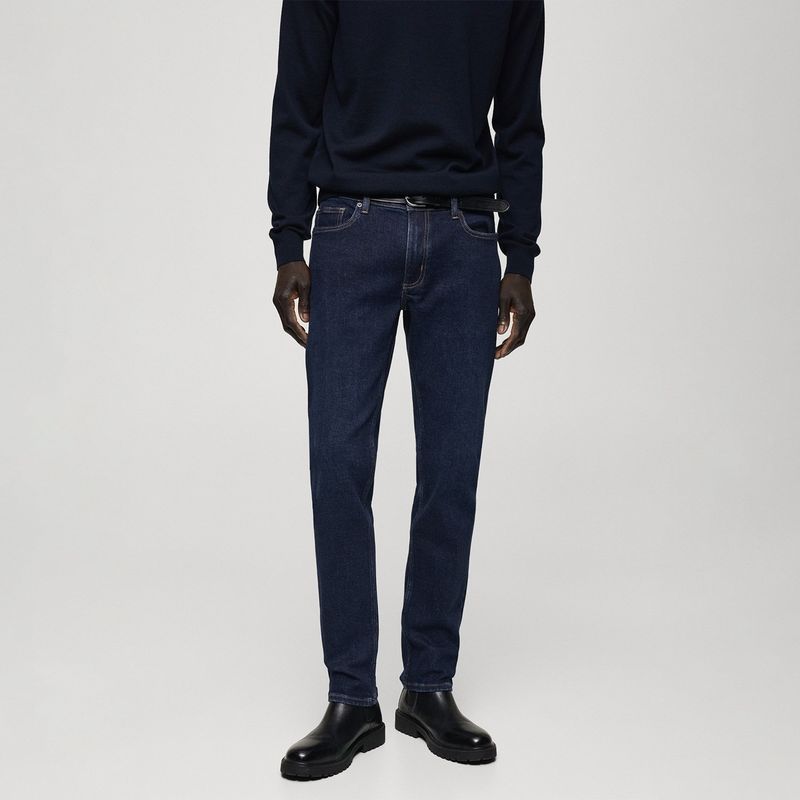 MANGO - Jean 5 Bolsillos Hombre Slim MANGO