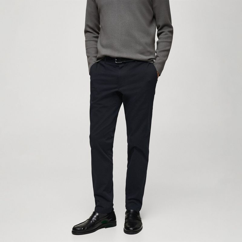 MANGO - Pantalón Chino Hombre Tapered MANGO