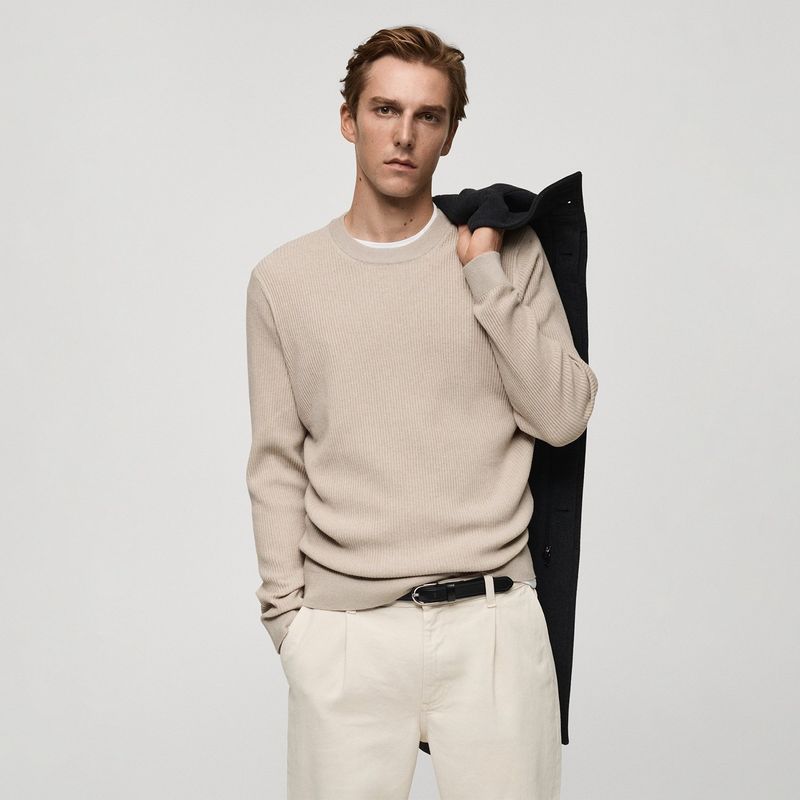 MANGO - Saco Hombre Mango 