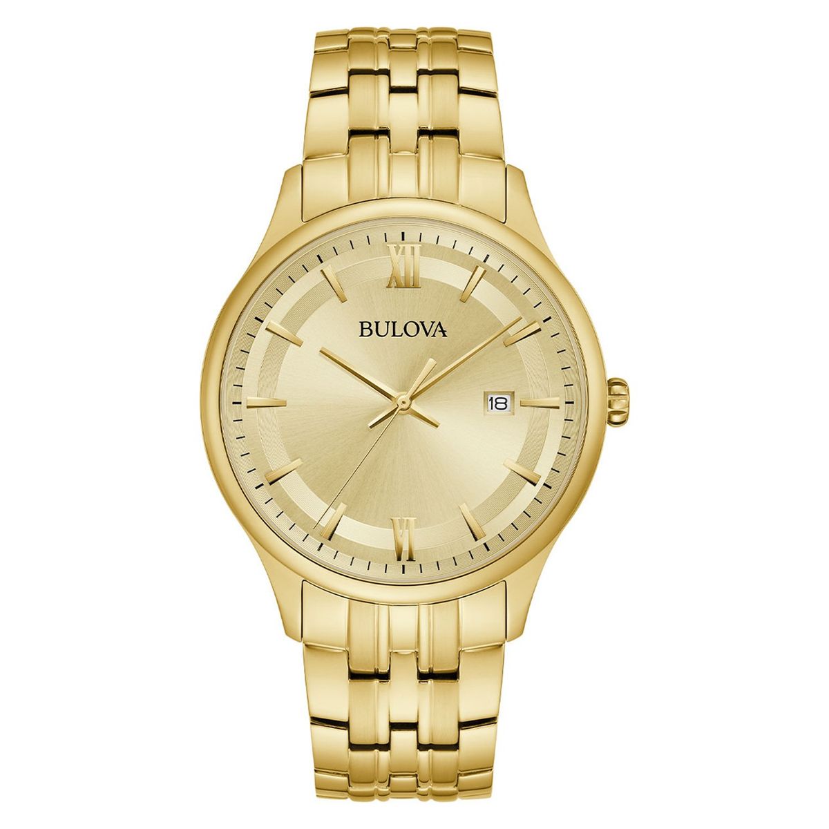 BULOVA - Relojes Bulova Hombre MISC CLASSIC. Relojes Acero Inoxidable Dorado 97B202