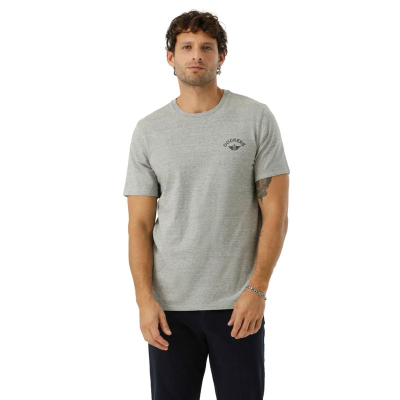 DOCKERS - Camiseta Hombre Manga corta de Algodón DOCKERS