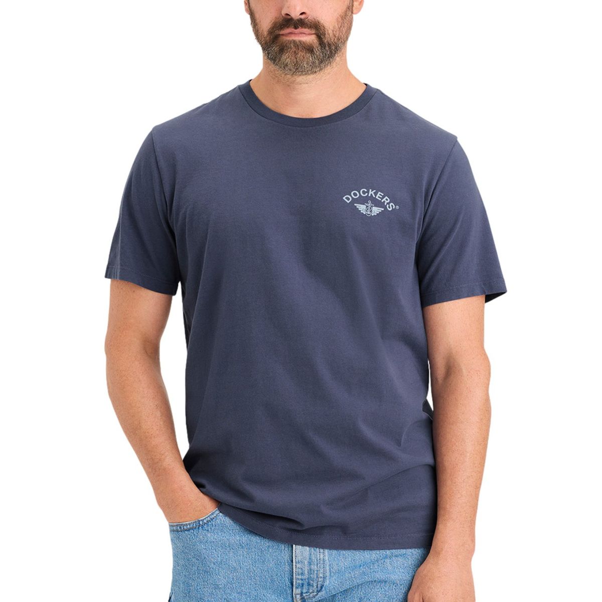 DOCKERS - Camiseta Hombre Manga corta de Algodón DOCKERS