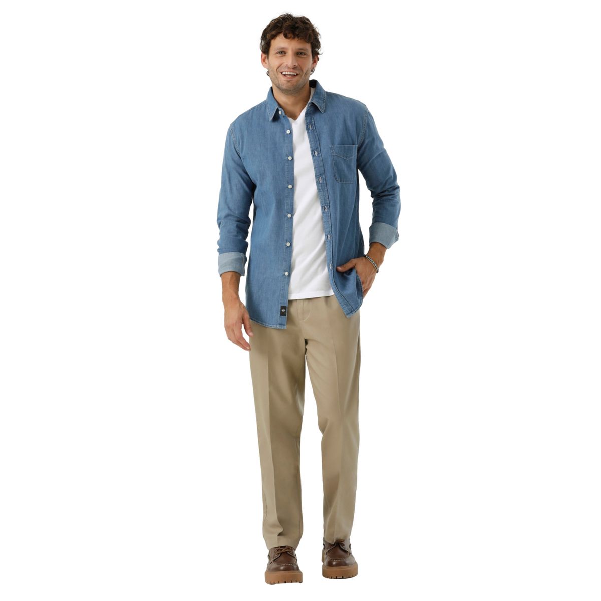 DOCKERS - Pantalón Chino Hombre Slim de Algodón DOCKERS