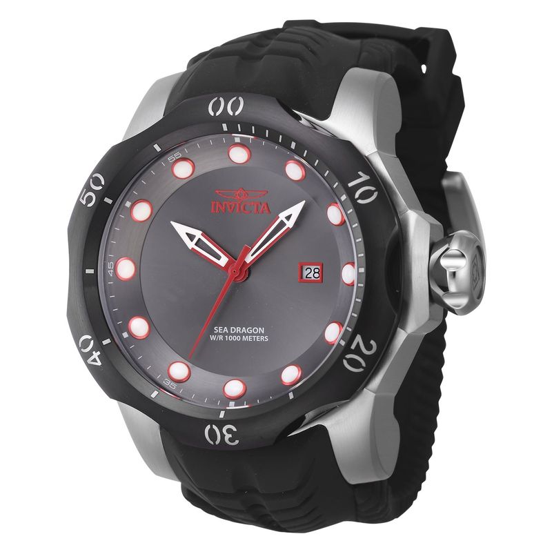 INVICTA - Reloj Invicta Hombre Venom . Reloj Silicona Negro