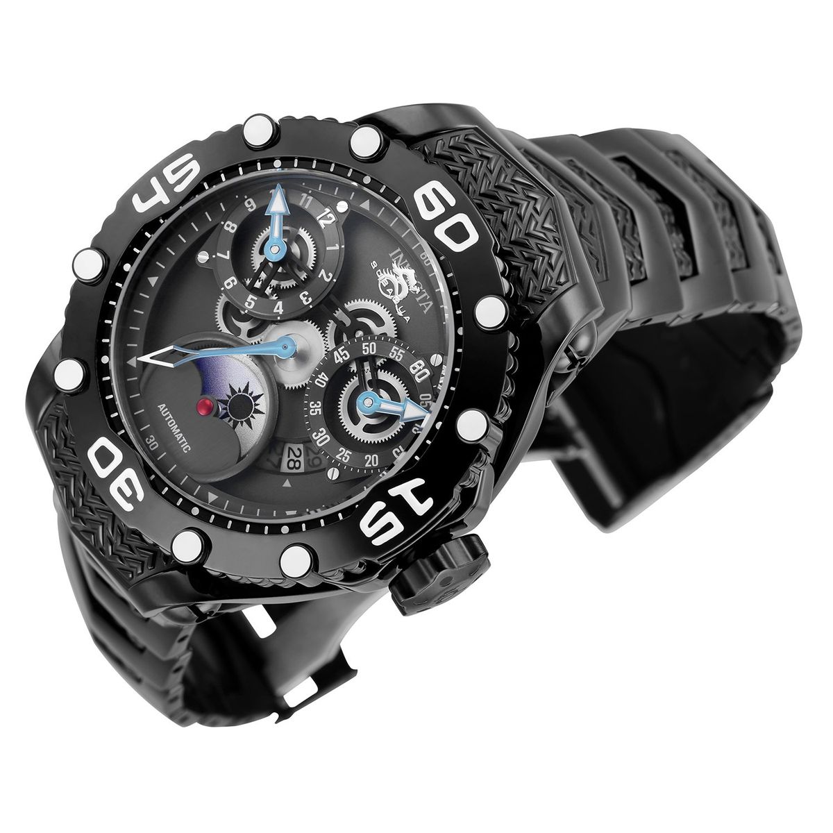 INVICTA - Reloj Invicta Hombre Subaqua . Reloj Acero inoxidable Negro