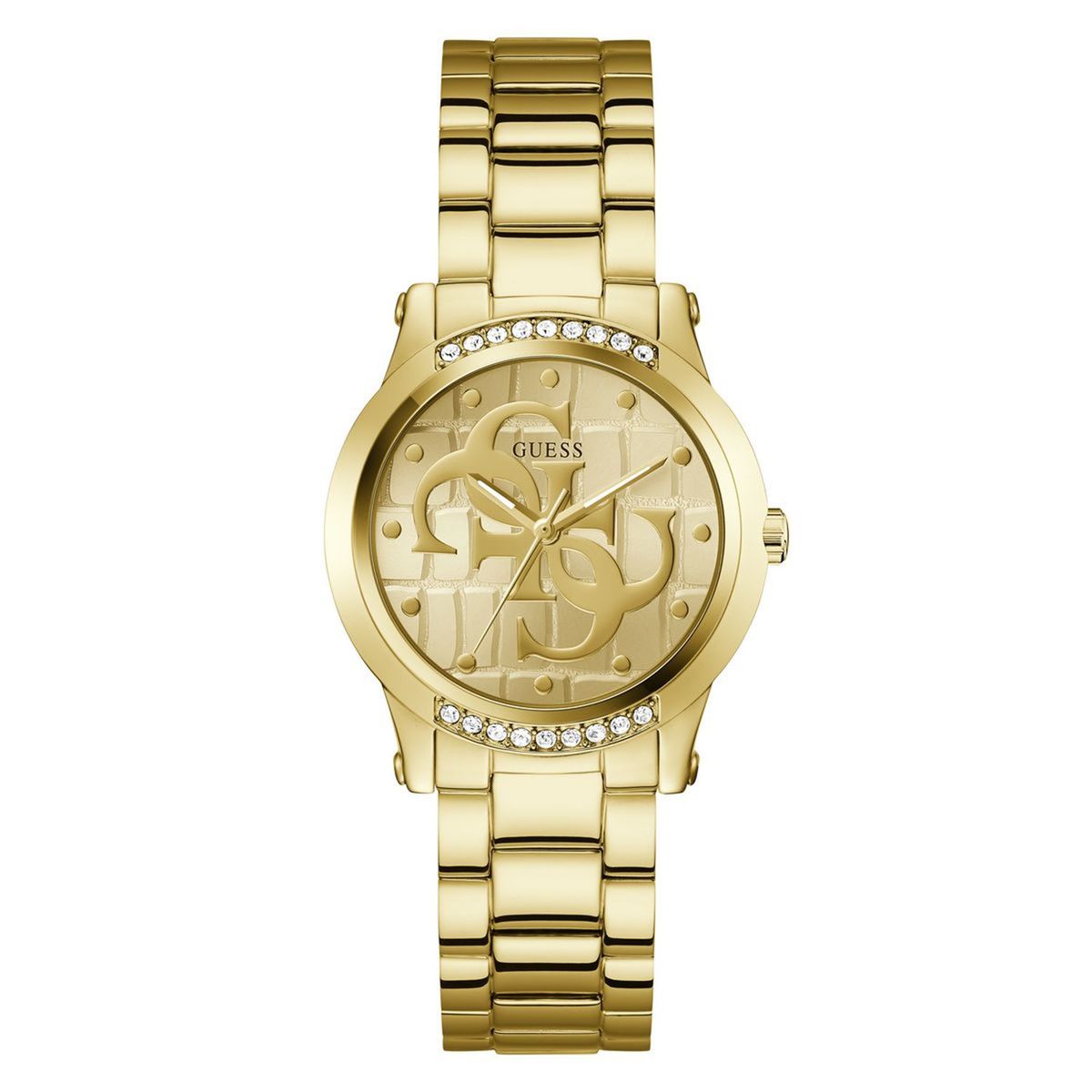 GUESS - Relojes Guess Mujer ANNETTE. Relojes Acero inoxidable Dorado GW0861L2