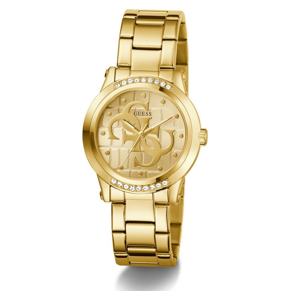 GUESS - Relojes Guess Mujer ANNETTE. Relojes Acero inoxidable Dorado GW0861L2