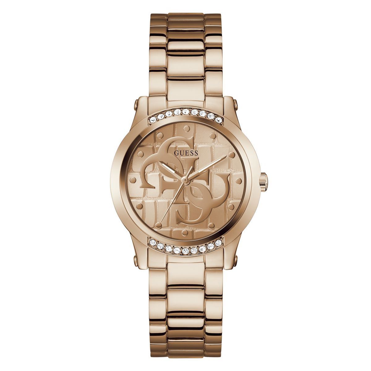 GUESS - Relojes Guess Mujer ANNETTE. Relojes Acero inoxidable Oro Rosa GW0861L3
