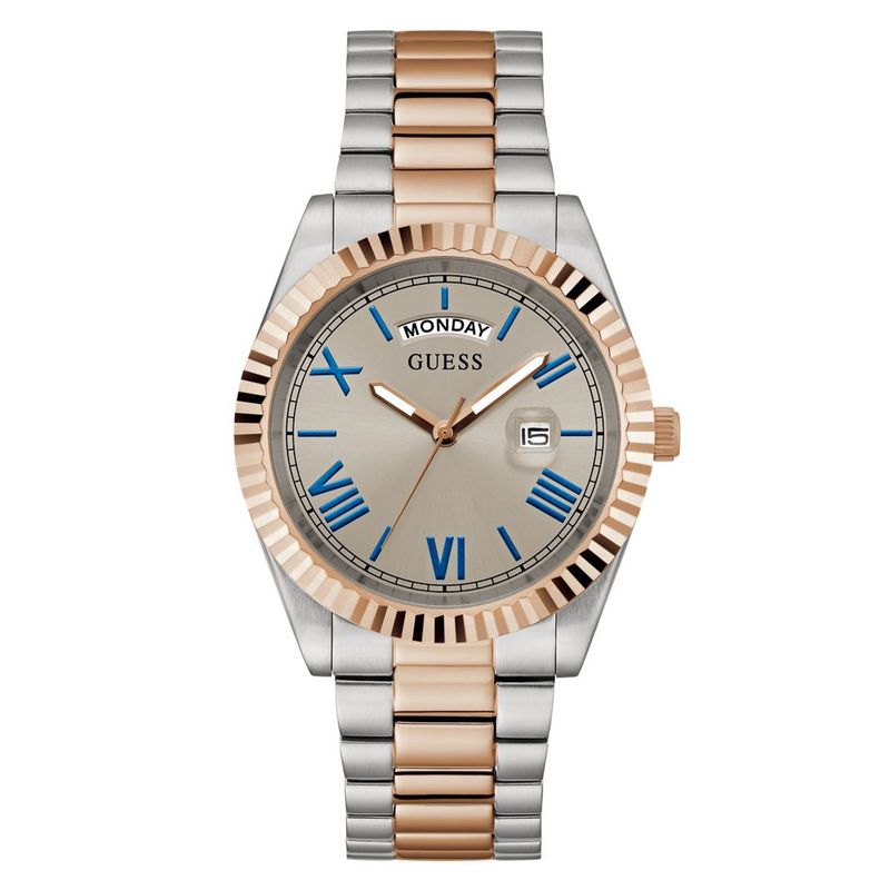 GUESS - Relojes Guess Hombre CONNOISSEUR. Relojes Acero inoxidable Plateado GW0265G13