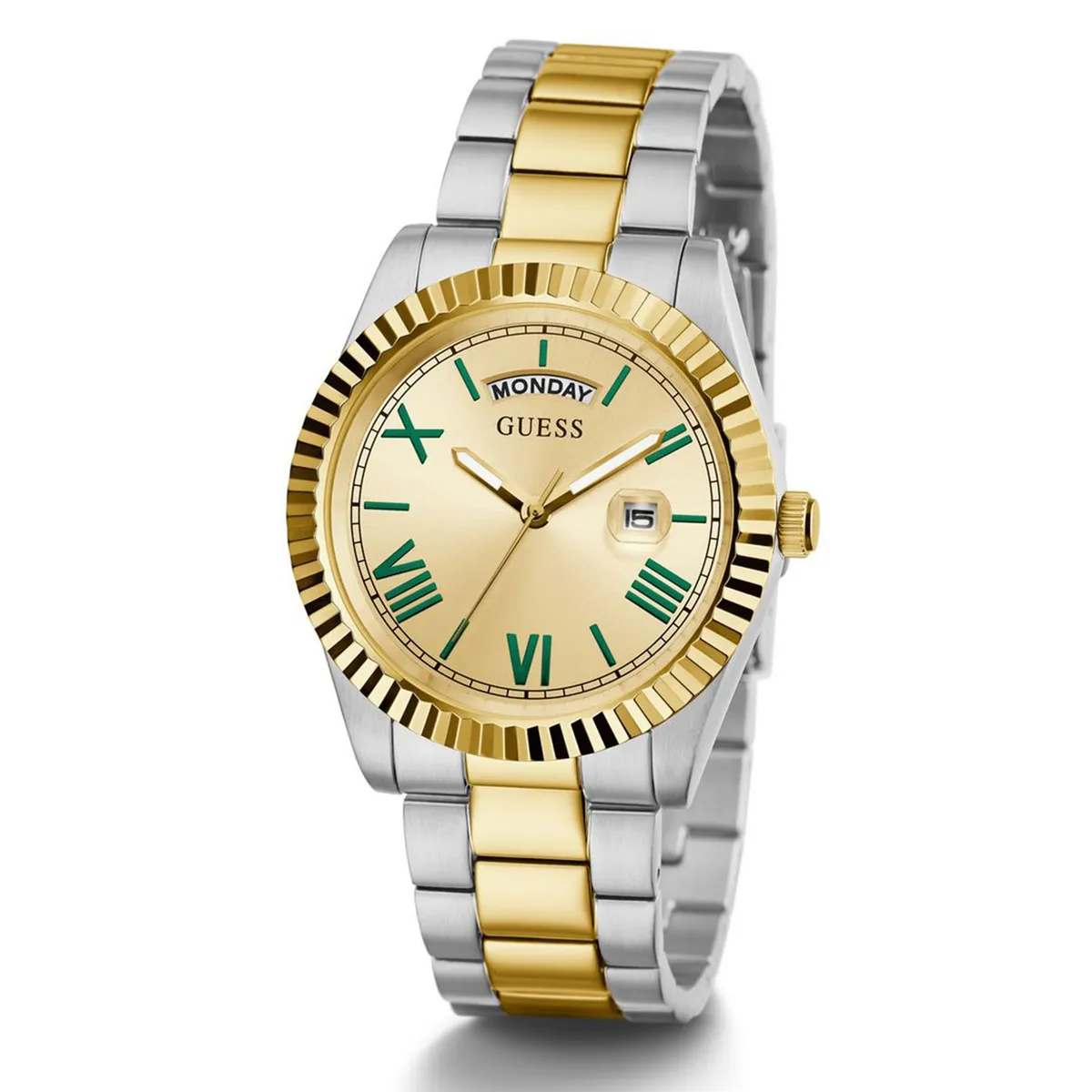 GUESS - Relojes Guess Hombre CONNOISSEUR. Relojes Acero inoxidable Plateado GW0265G14