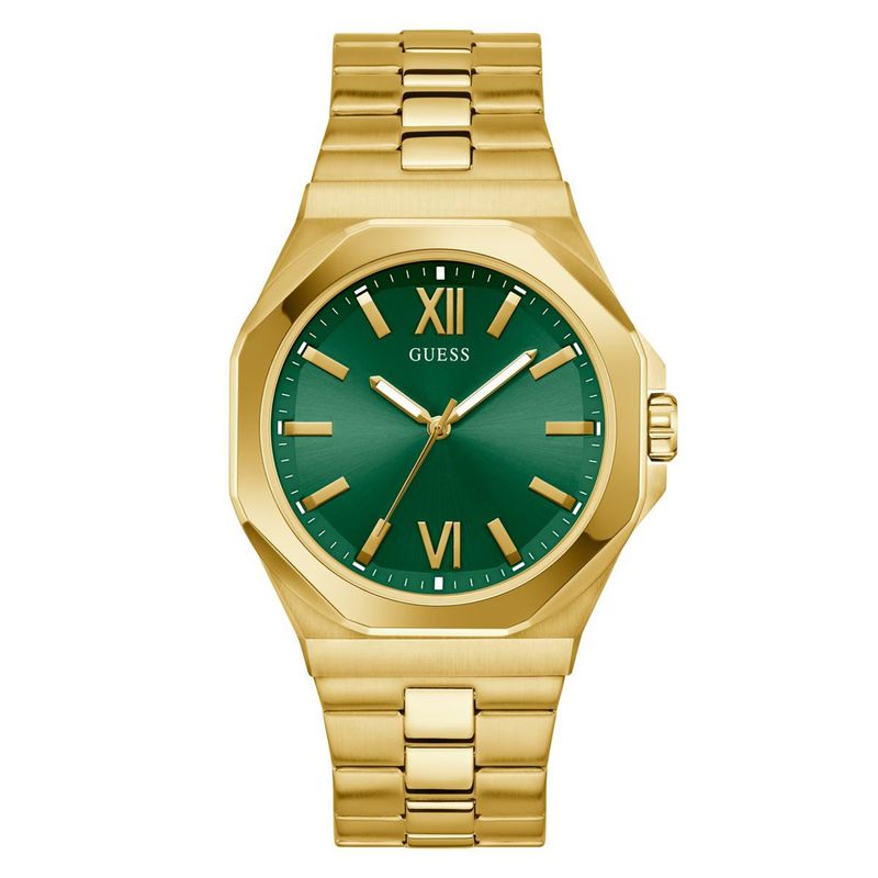 GUESS - Relojes Guess Hombre EMPEROR. Relojes Acero inoxidable Dorado GW0849G2