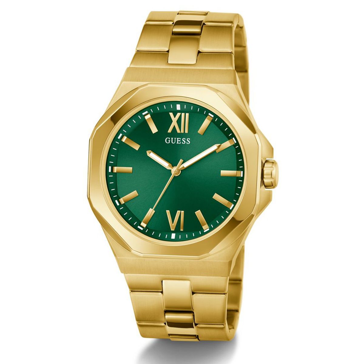 GUESS - Relojes Guess Hombre EMPEROR. Relojes Acero inoxidable Dorado GW0849G2
