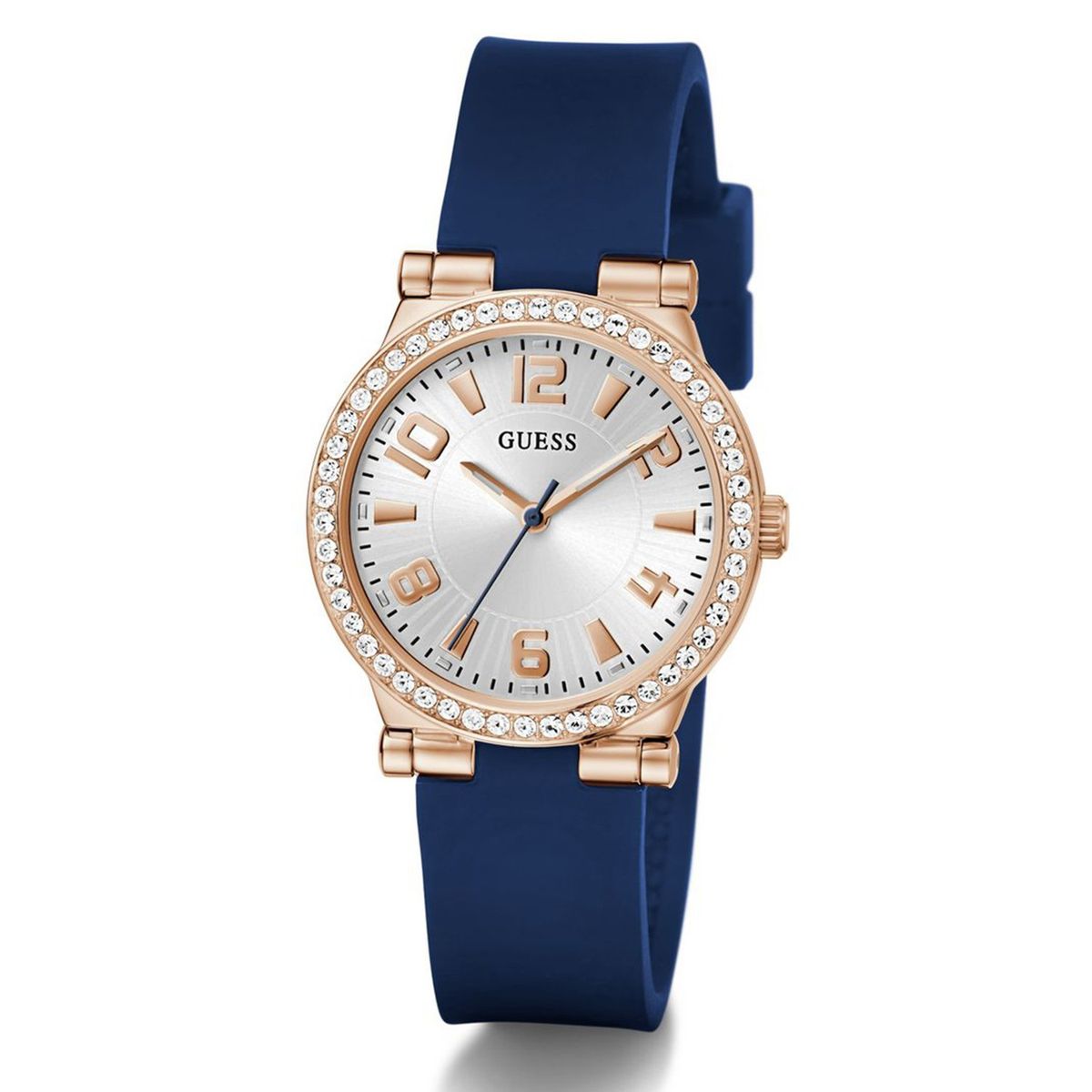 GUESS - Relojes Guess Mujer FAWN. Relojes Silicona Azul GW0844L3
