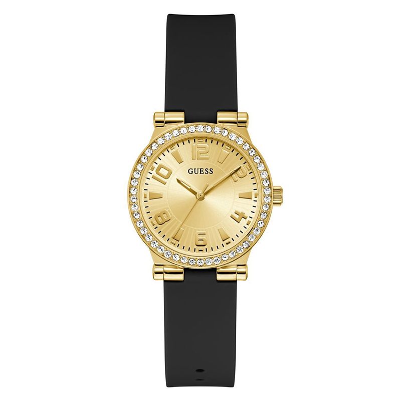 GUESS - Relojes Guess Mujer FAWN. Relojes Silicona Negro GW0844L1