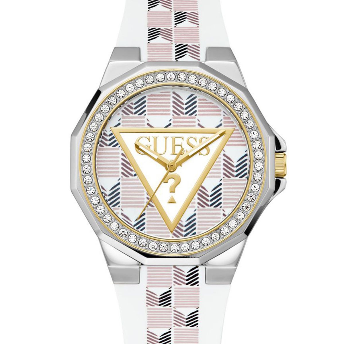 GUESS - Relojes Guess Mujer RESORT. Relojes Silicona Blanco GW0834L1
