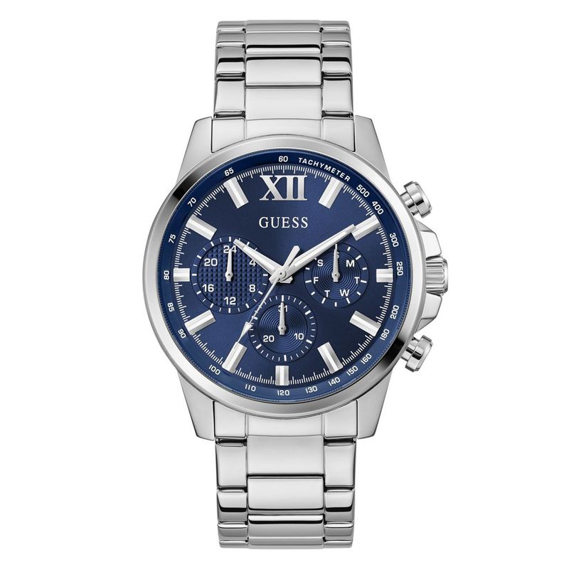 GUESS - Relojes Guess Hombre WALKER. Relojes Acero inoxidable Plateado GW0900G4