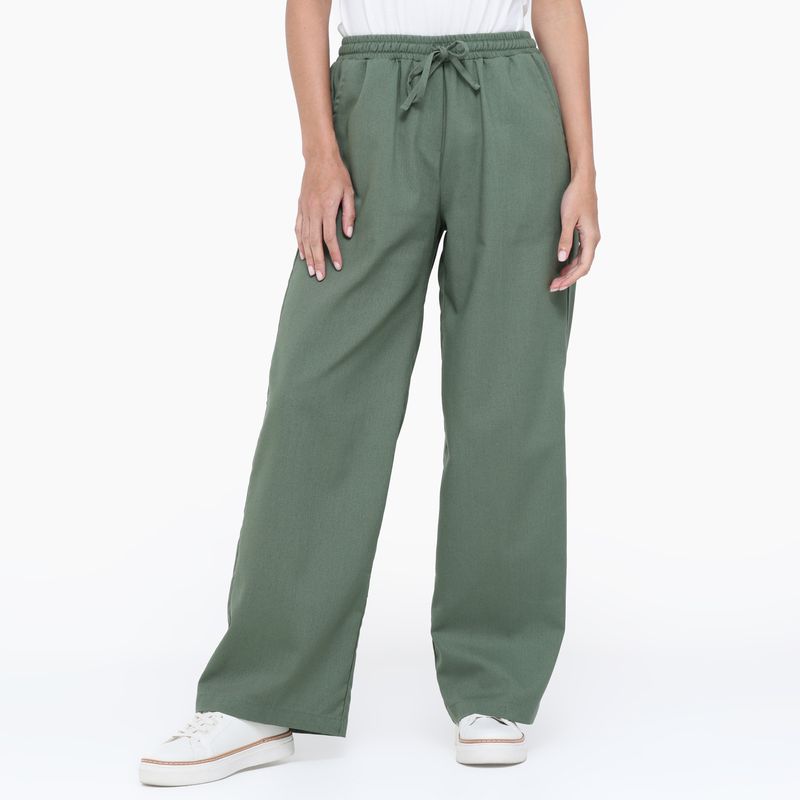 SOUTHLAND - Pantalón Recto Mujer Tiro alto Southland