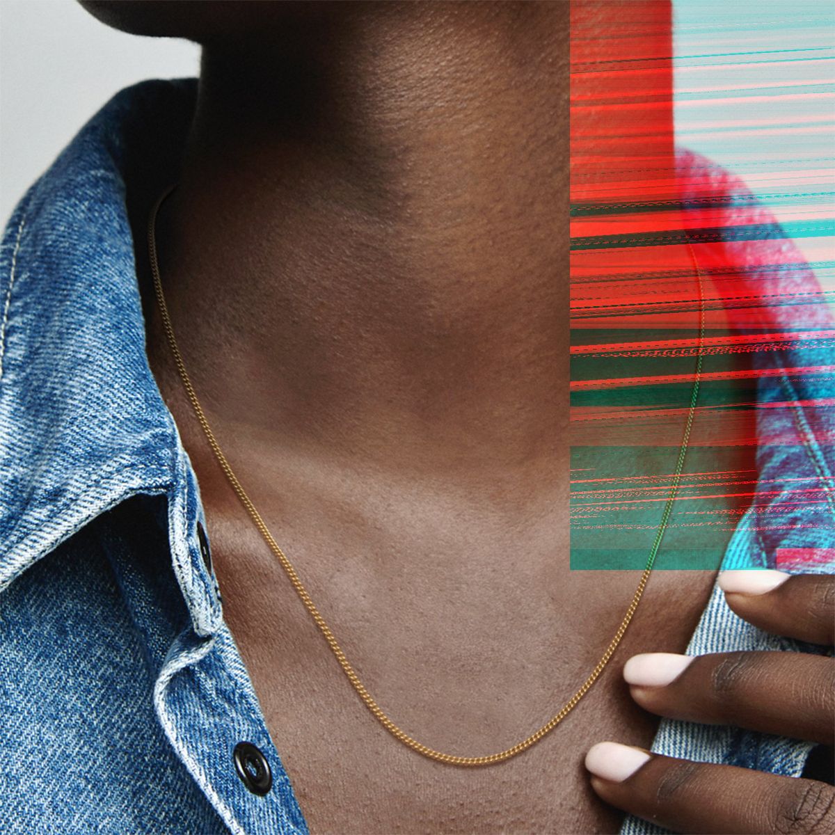 PANDORA - Collar Pandora Cadena de Bordillo Recubrimiento en Oro