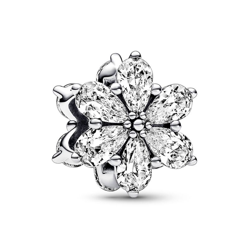 PANDORA - Charm Pandora Racimo Herbario Reluciente Plata Esterlina