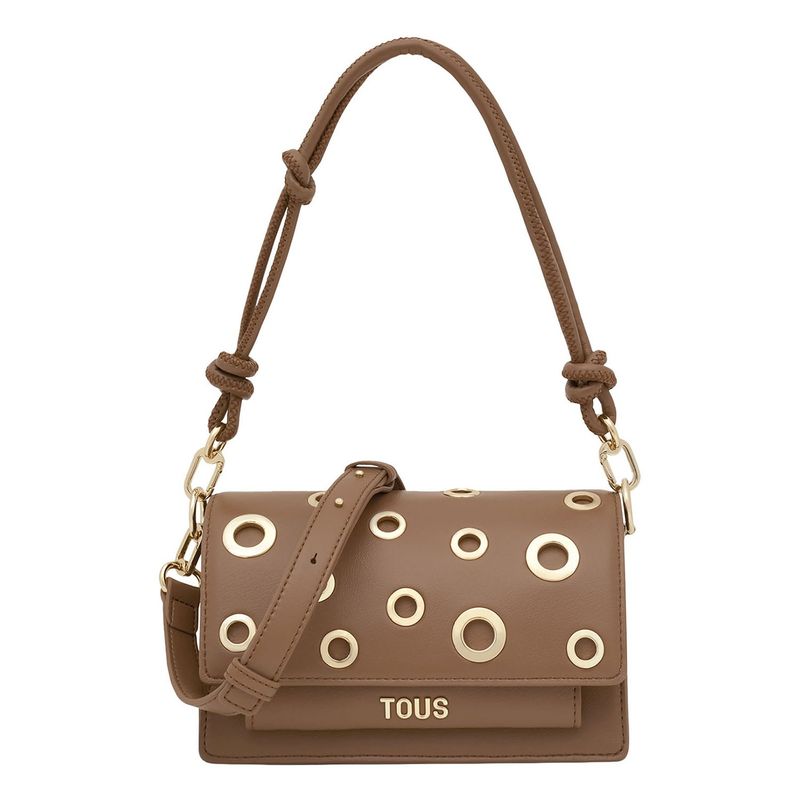 TOUS - Bandolera pequeña tierra Audree Eyelets