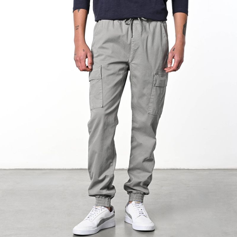 DENIMLAB - Jogger Cargo Hombre de Algodón Denimlab