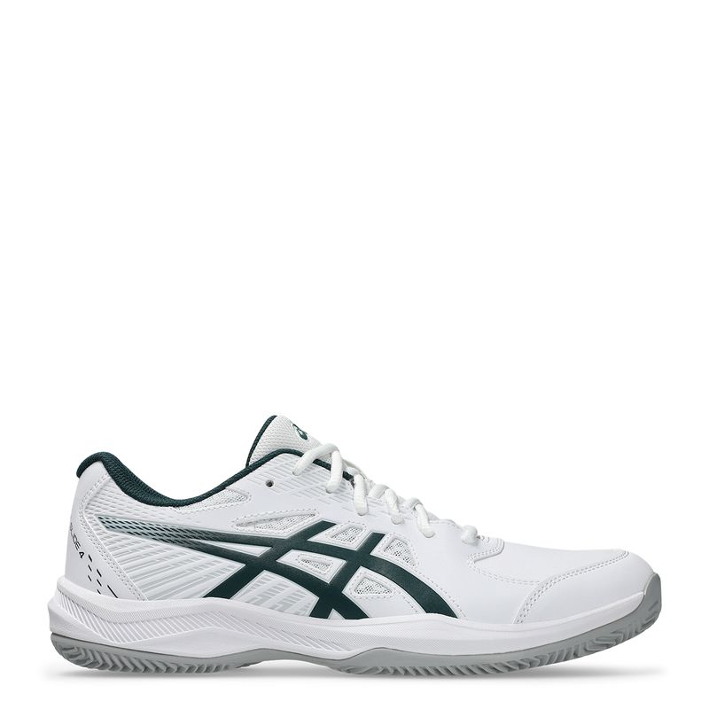 ASICS - Tenis Asics Hombre para jugar Tenis y Squash Court Slide 4 Blanco