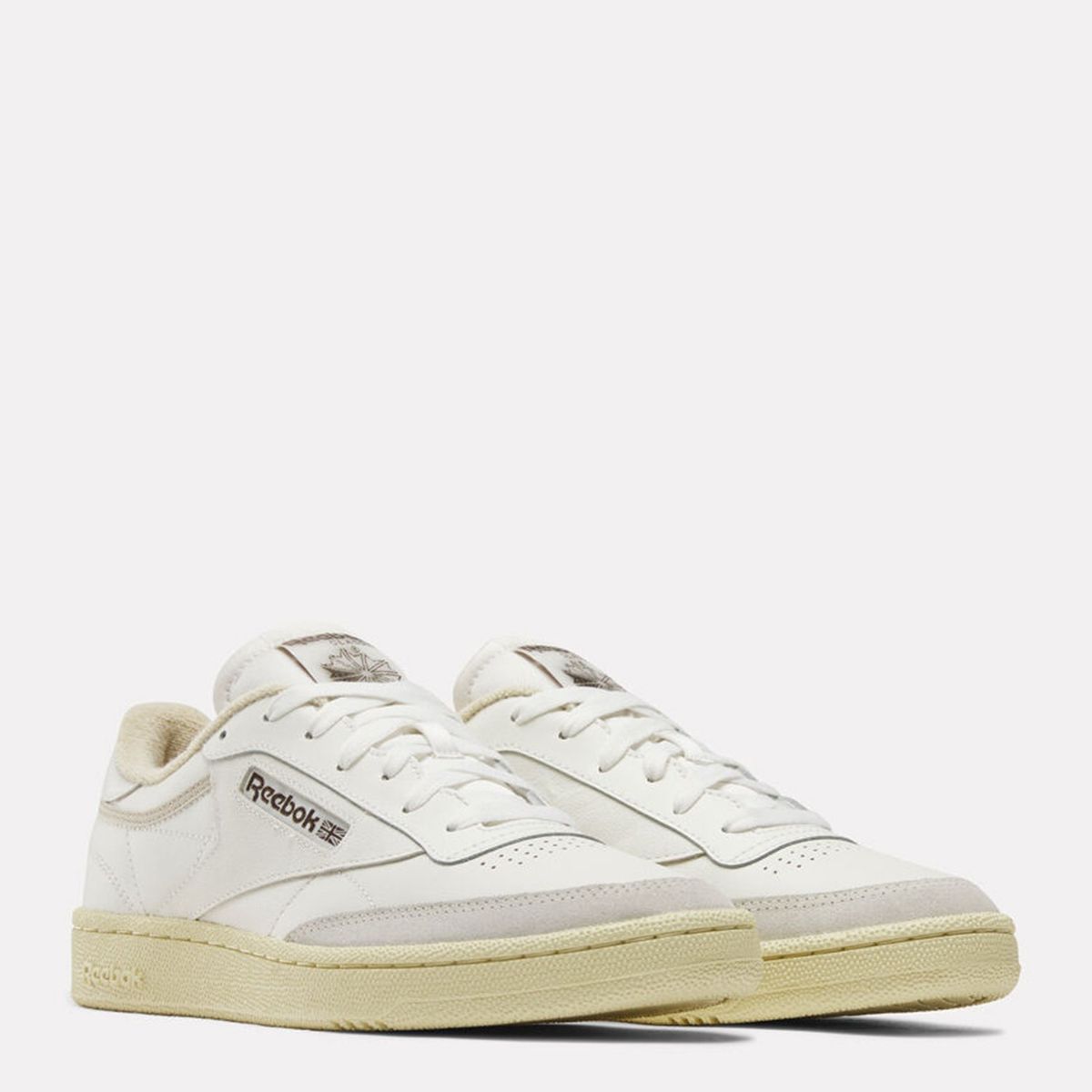 REEBOK - Tenis Reebok Moda Club C 85 Hombre Blancos