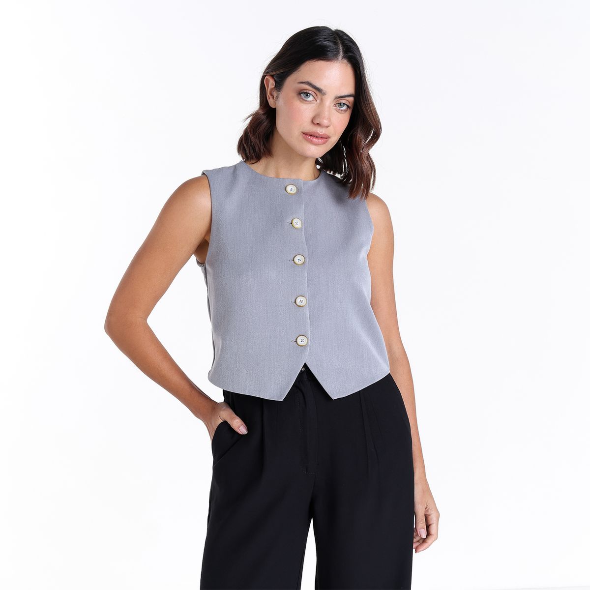 BASEMENT - Chaleco Mujer Basement