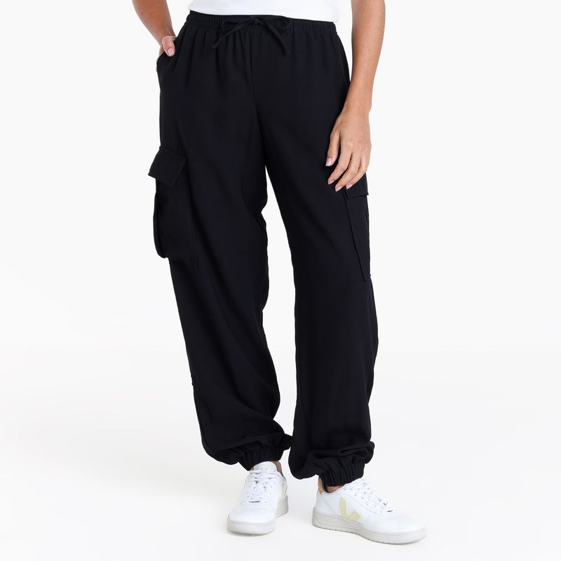 BASEMENT - Pantalón Jogger Mujer Tiro alto Basement