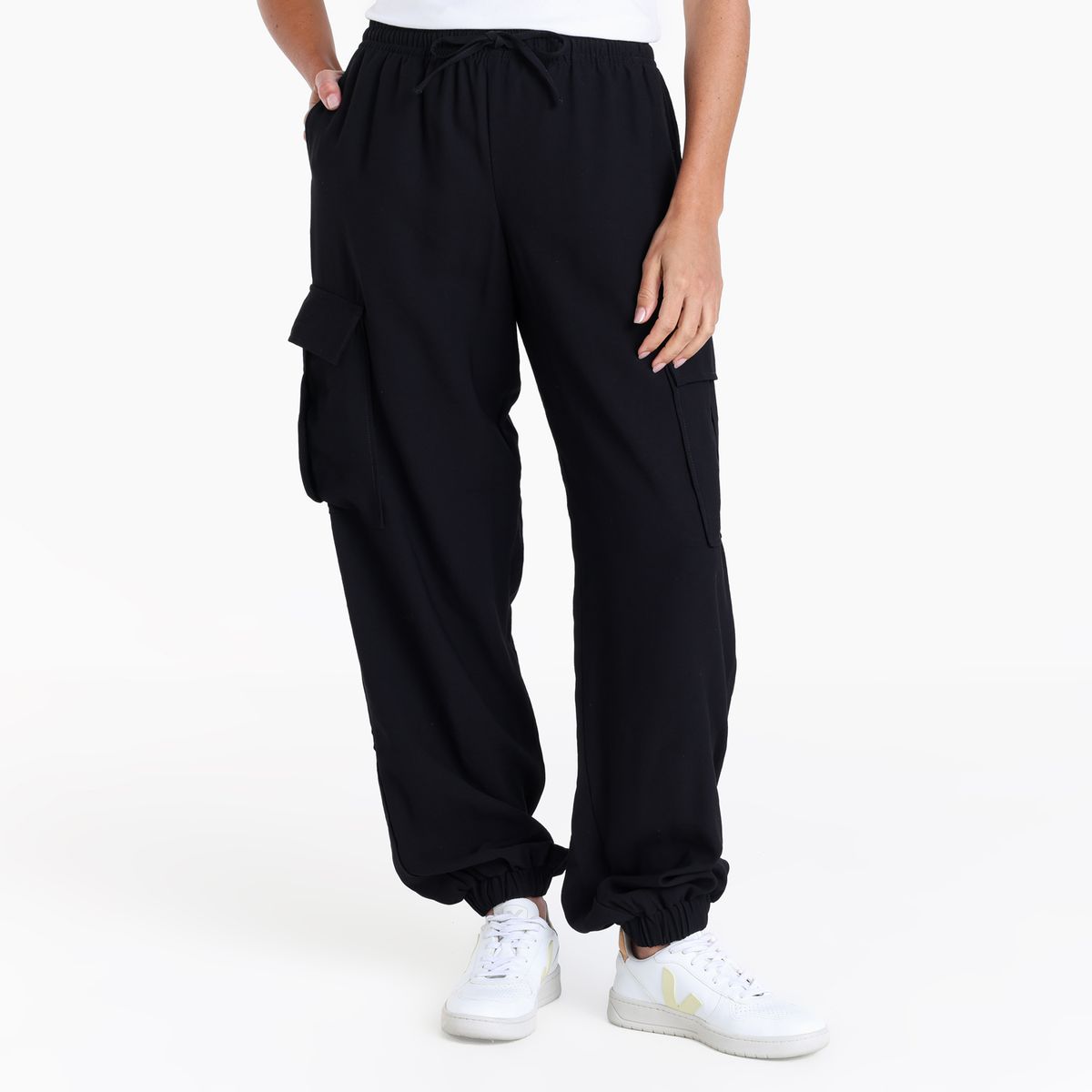 BASEMENT - Pantalón Jogger Mujer Tiro alto Basement