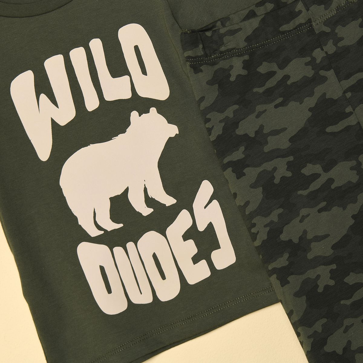 BABY FRESH - Pijamas Cintura elásticada para Bebé niño 2 piezas Manga larga de Algodón Baby Fresh