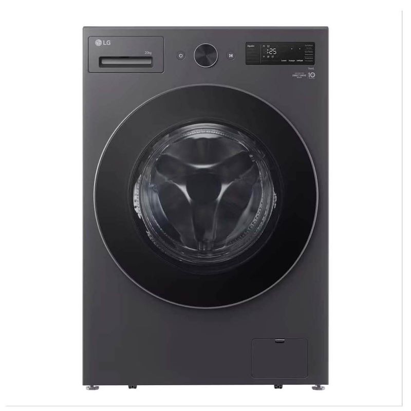 LG - Lavadora LG Carga frontal 20 KG TurboWash 360 gris grafito WO20EGNTS6P