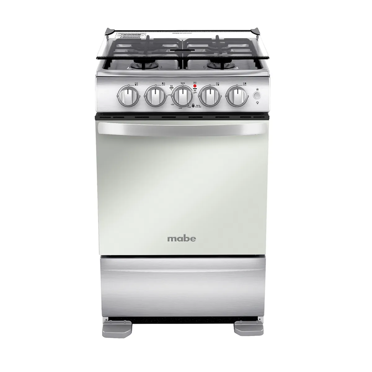 MABE - Estufa de piso a Gas 50 cm Inox Mabe TX1G7CON