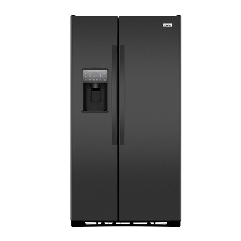 MABE - Nevecón Mabe Side by Side 617 lt  No Frost Black Steel MQL22LEKFPS