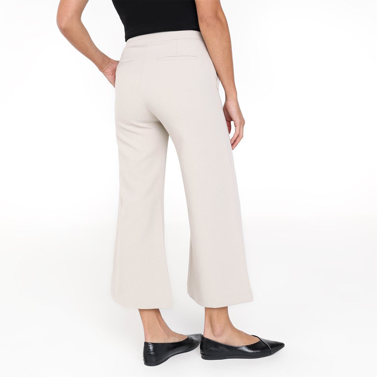BASEMENT - Pantalón Culotte Mujer Tiro alto Basement