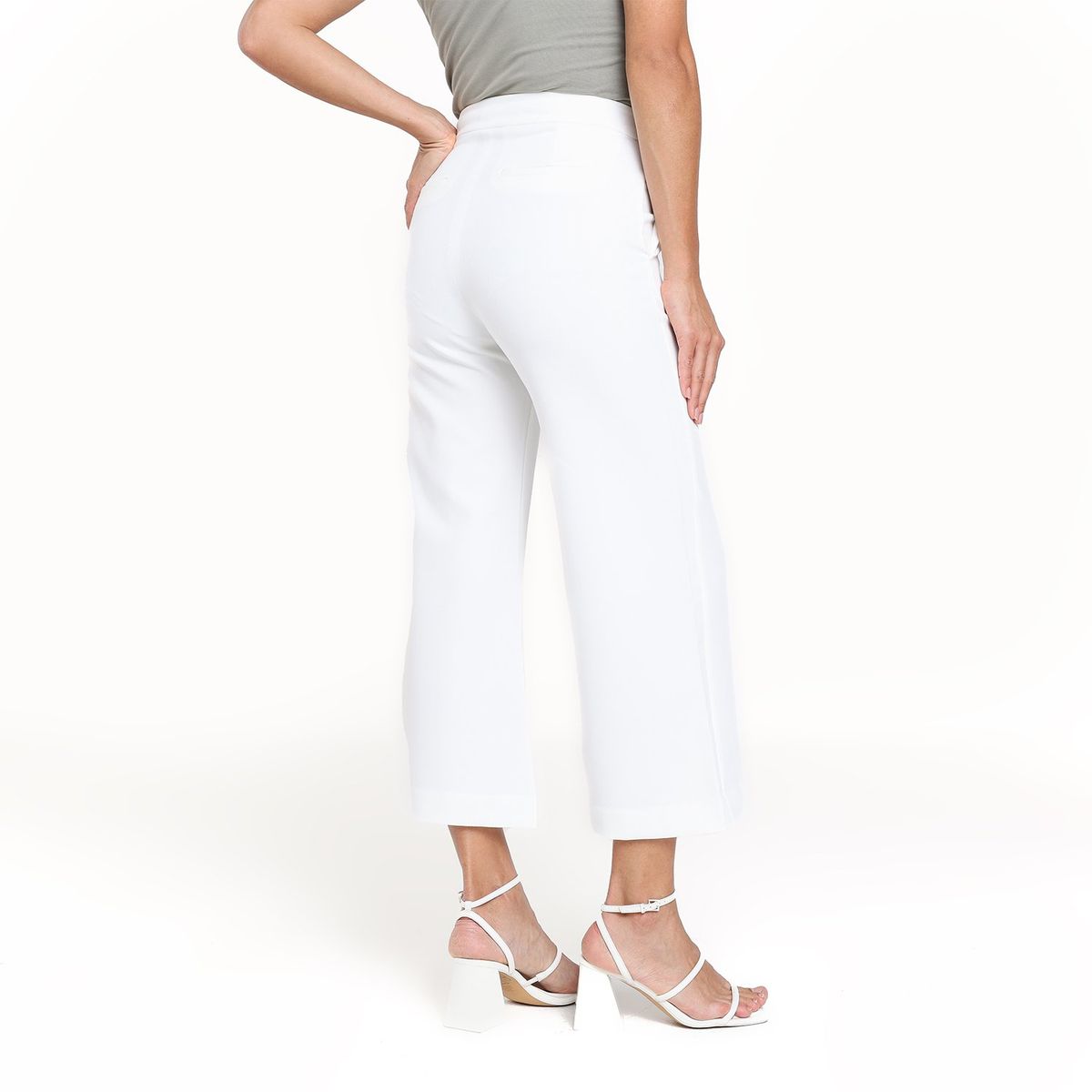 BASEMENT - Pantalón Culotte Mujer Tiro alto Basement