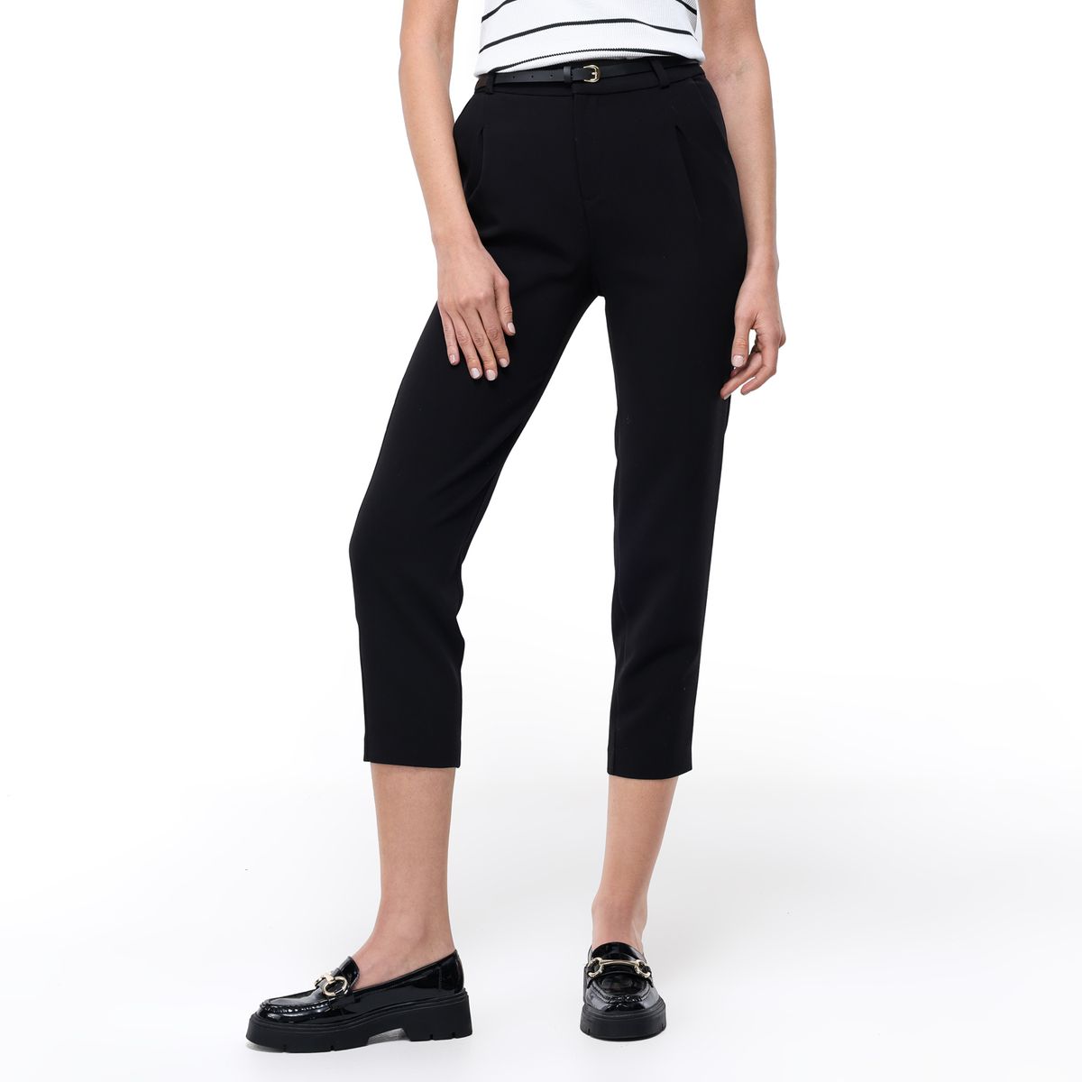 BASEMENT - Pantalón Balloon Mujer Tiro alto Basement