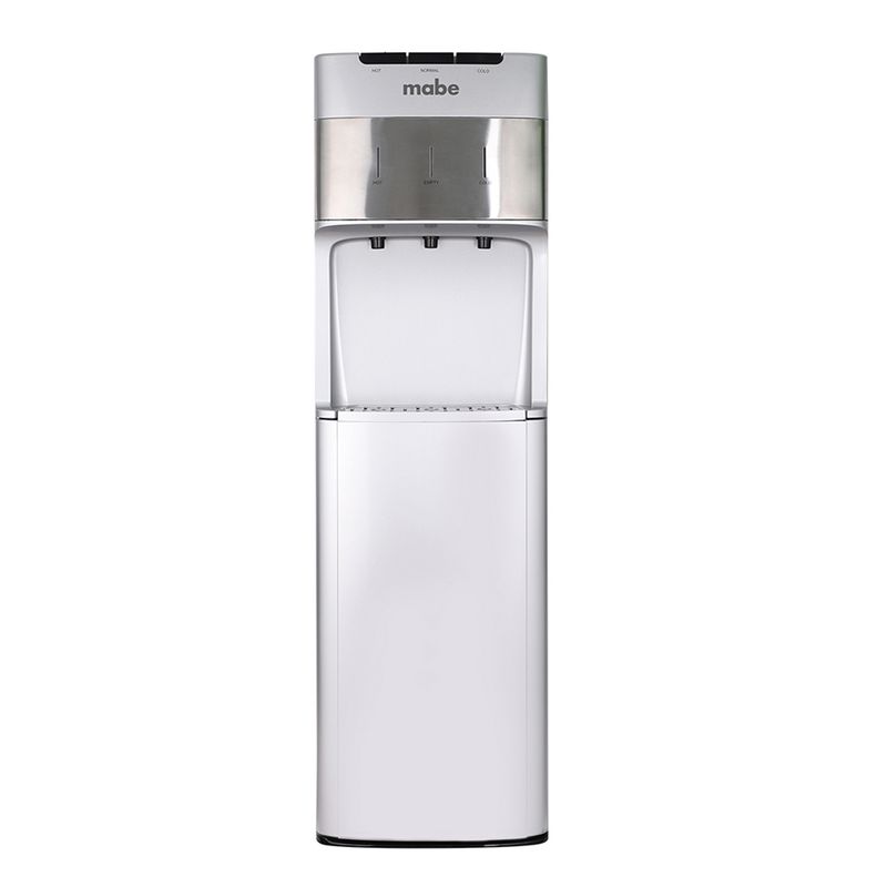 MABE - Dispensador de agua botellón oculto de piso 3 botones Blanco Mabe - EMBL3TGS