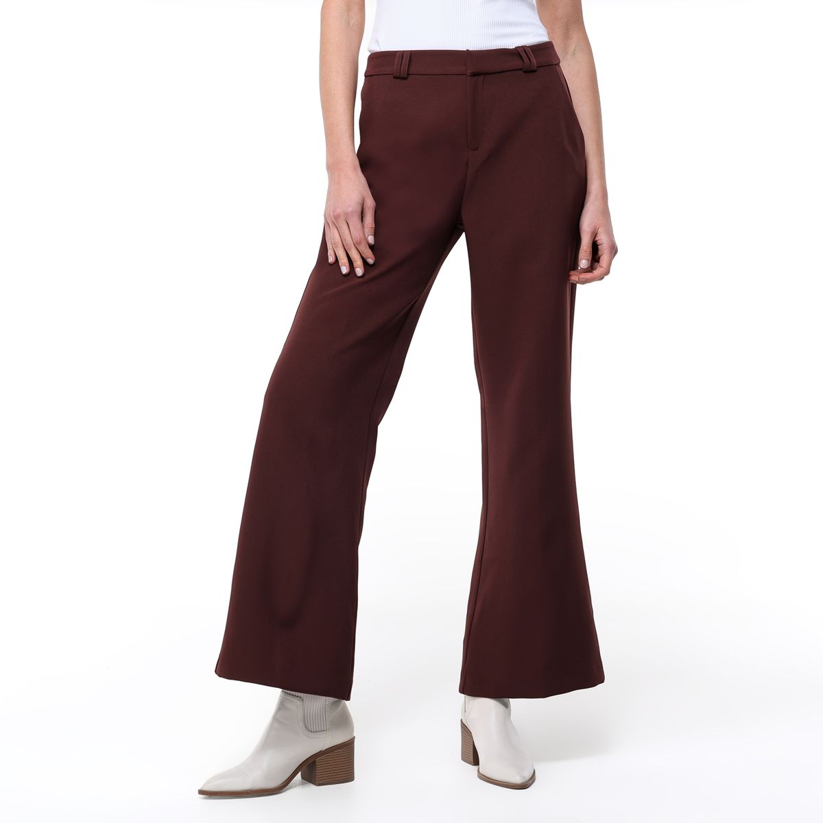 BASEMENT - Pantalón Culotte Mujer Tiro alto Basement