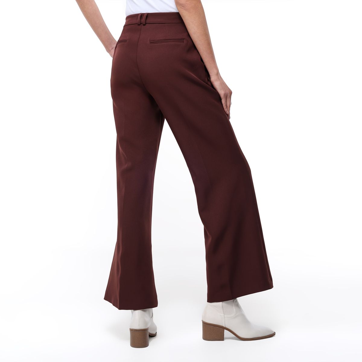 BASEMENT - Pantalón Culotte Mujer Tiro alto Basement