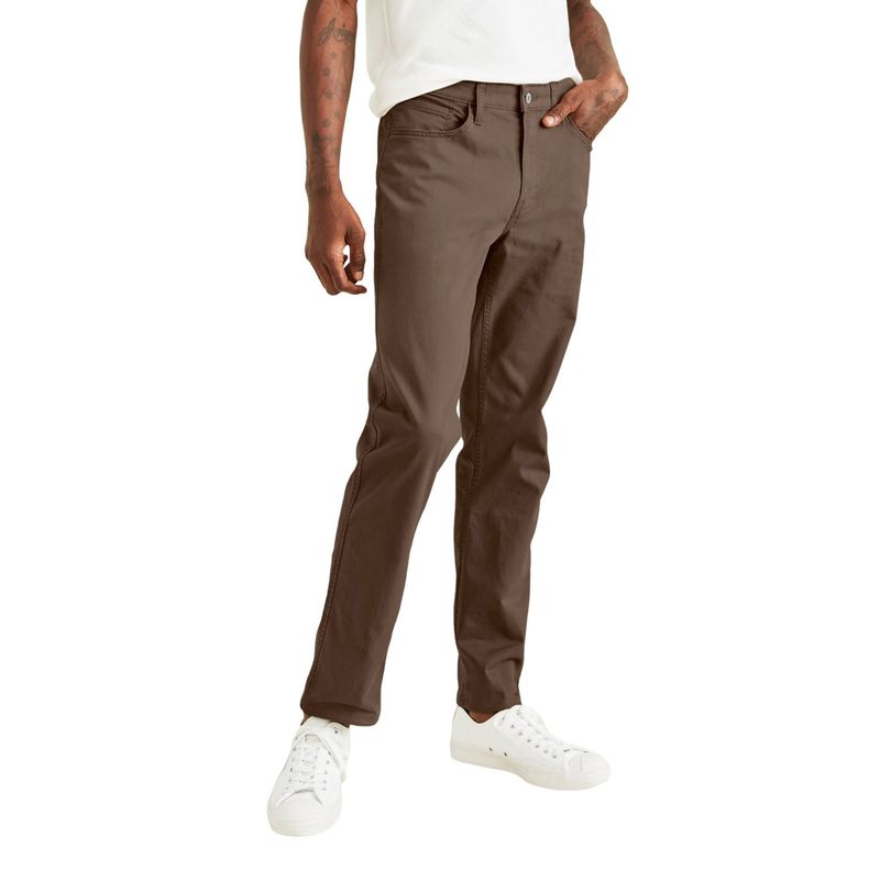 DOCKERS - Jean 5 Bolsillos Hombre Recto de Algodón DOCKERS