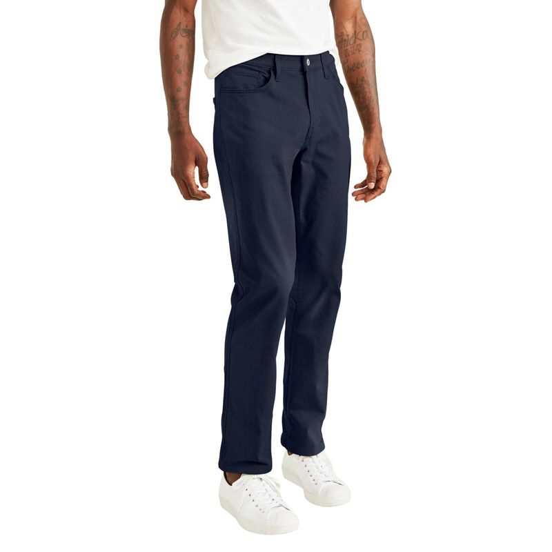 DOCKERS - Jean 5 Bolsillos Hombre Recto de Algodón DOCKERS