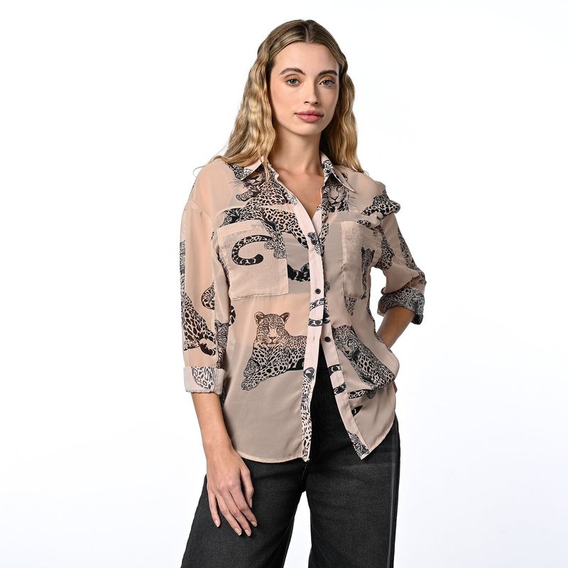 DENIMLAB - Camisa Mujer Manga larga Denimlab