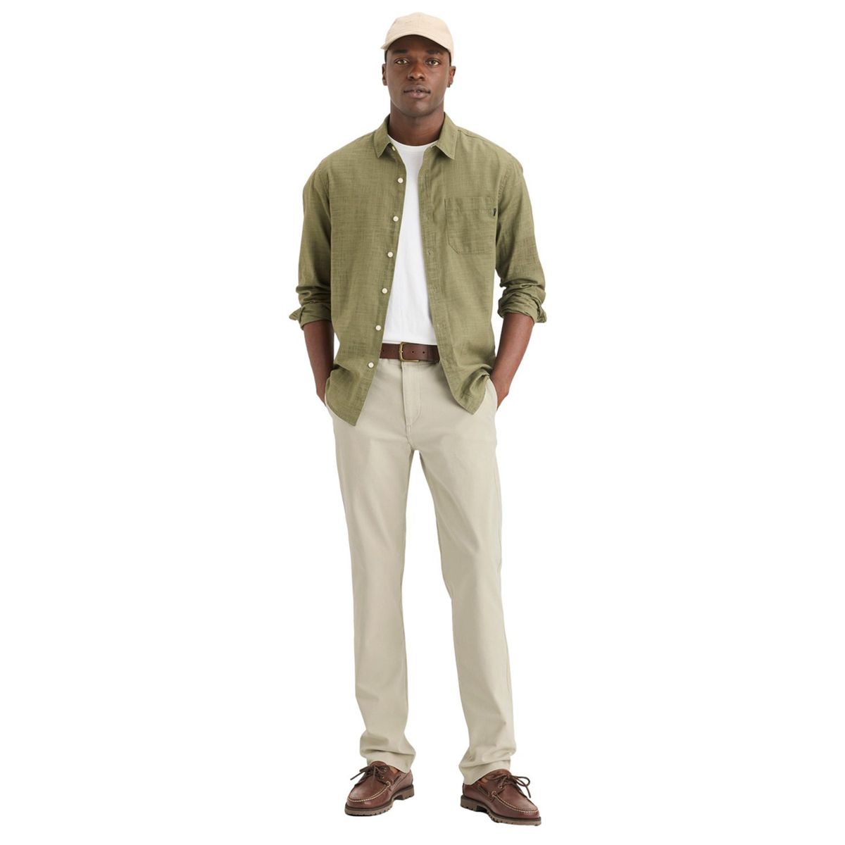 DOCKERS - Pantalón Chino Hombre Slim de Algodón DOCKERS