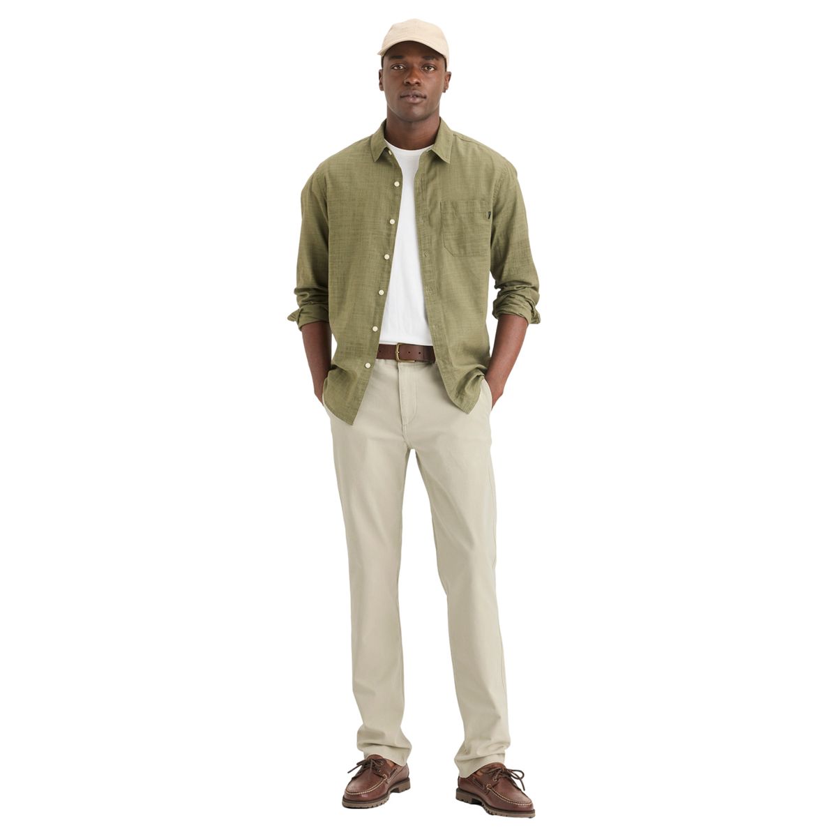 DOCKERS - Pantalón Chino Hombre Slim de Algodón DOCKERS