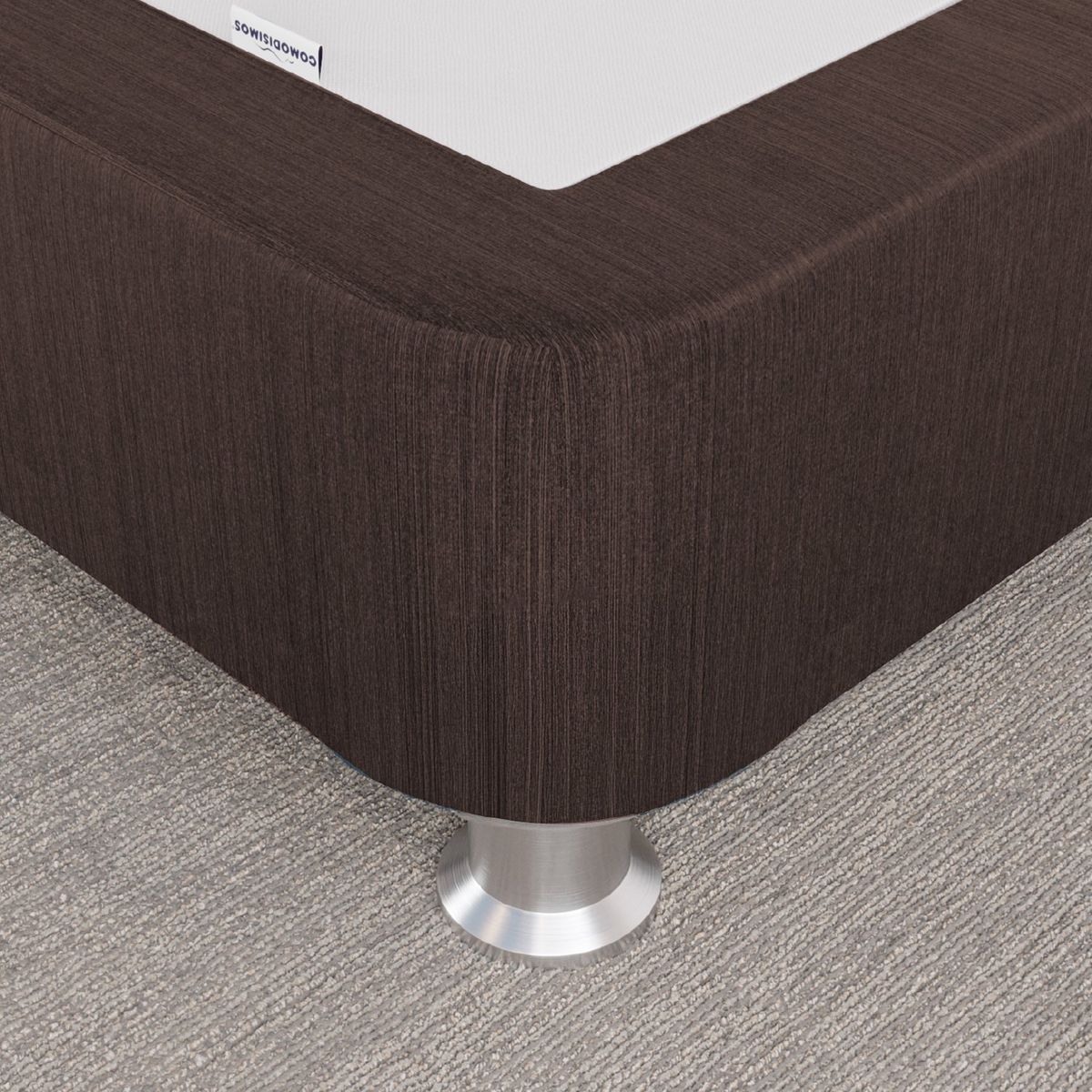 COMODISIMOS - Base Cama Tamaño Sencillo en Madera Essential, 100 x 190 cm Comodisimos