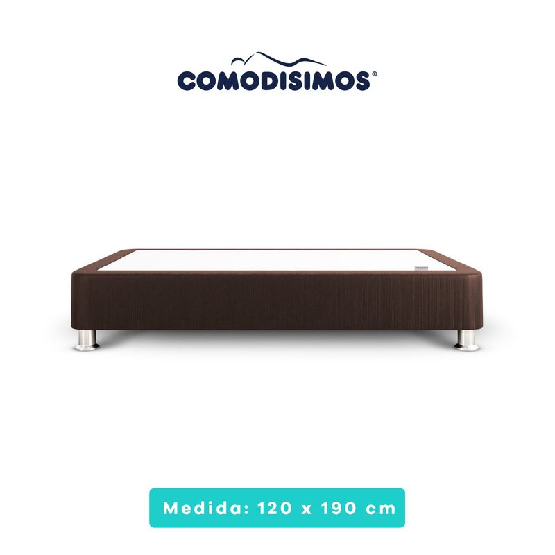 COMODISIMOS - Base Cama Tamaño Semidoble en Madera Essential, 120 x 190 cm Comodisimos