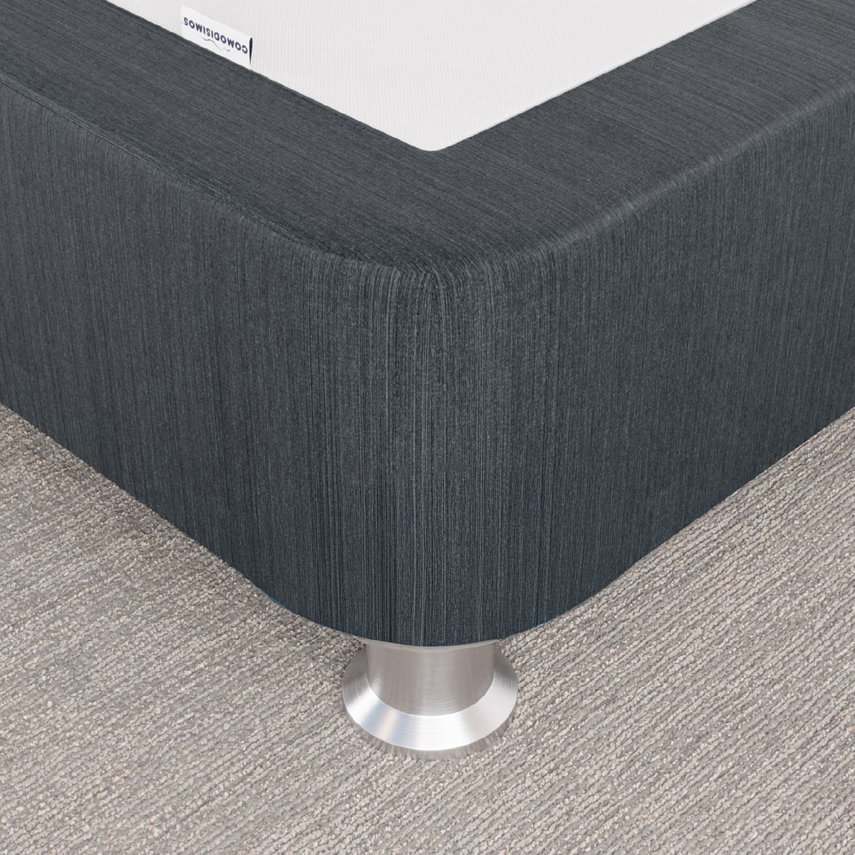 COMODISIMOS - Base Cama Dividida Tamaño Queen en Madera Essential (Incluye Solo 1 Mitad), 160 x 95 cm Comodisimos