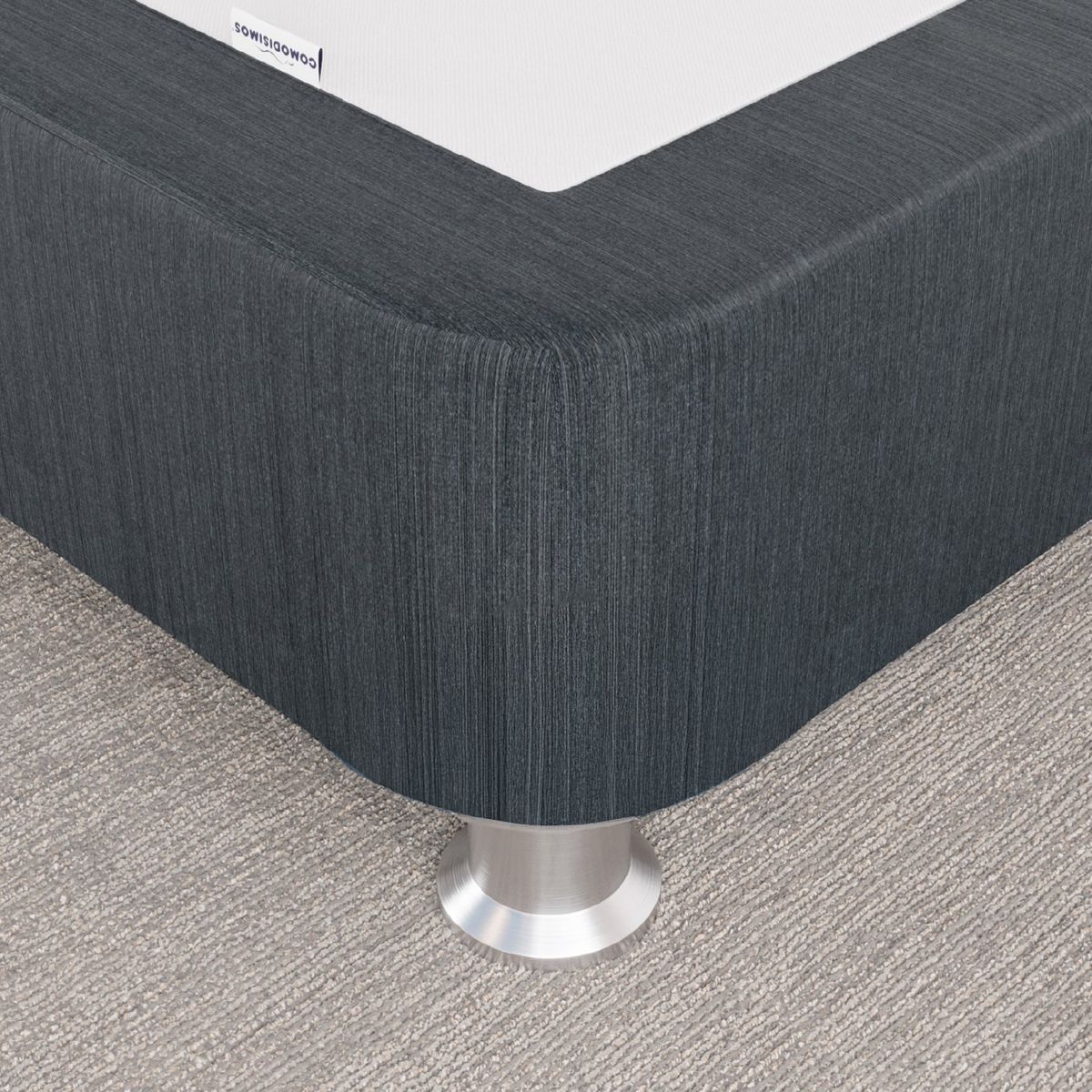 COMODISIMOS - Base Cama Dividida Tamaño King en Madera Essential (Incluye Solo 1 Mitad), 200 x 100 cm Comodisimos