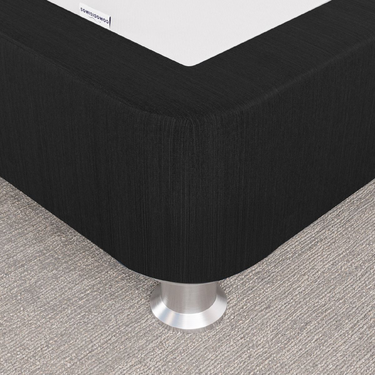 COMODISIMOS - Base Cama Dividida Tamaño King en Madera Essential (Incluye Solo 1 Mitad), 200 x 100 cm Comodisimos